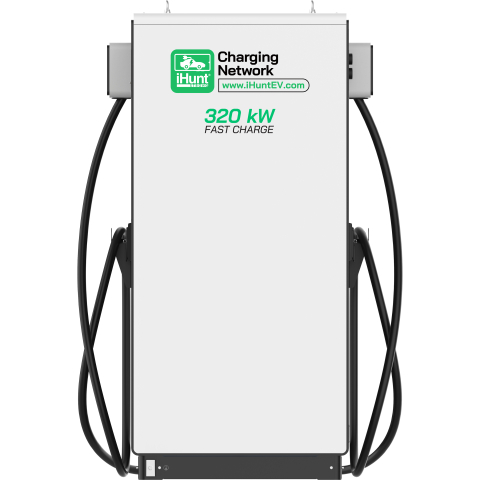 Statie de incarcare ultra rapida cu monetizare iHunt EV DC 320KW V4 2x CCS 2 [4]