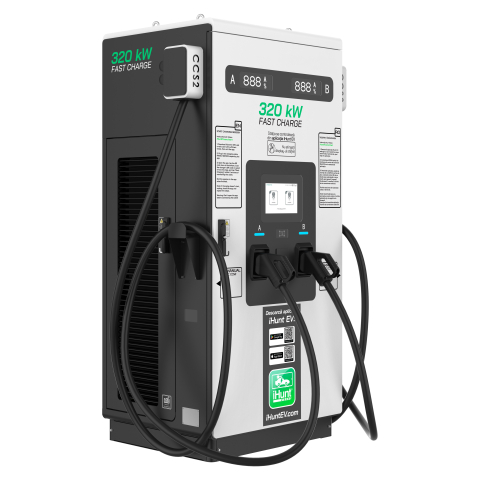 Statie de incarcare ultra rapida cu monetizare iHunt EV DC 320KW V4 2x CCS 2 [5]