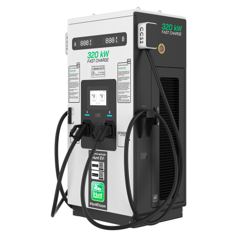 Statie de incarcare ultra rapida cu monetizare iHunt EV DC 320KW V4 2x CCS 2 [3]