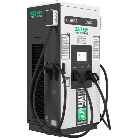 Statie de incarcare ultra rapida cu monetizare iHunt EV DC 320KW V4 2x CCS 2 [5]