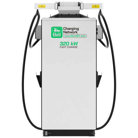Statie de incarcare ultra rapida cu monetizare iHunt EV DC 320KW V5 2x CCS 2 [2]