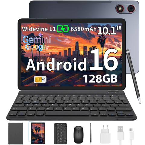 Produse Hotwav - Tableta Hotwav Pad 13, 4G, Dual SIM, Wi-Fi, 10.1" HD 120Hz, Octa-Core, 4GB RAM, 128GB, GPS, Android 16