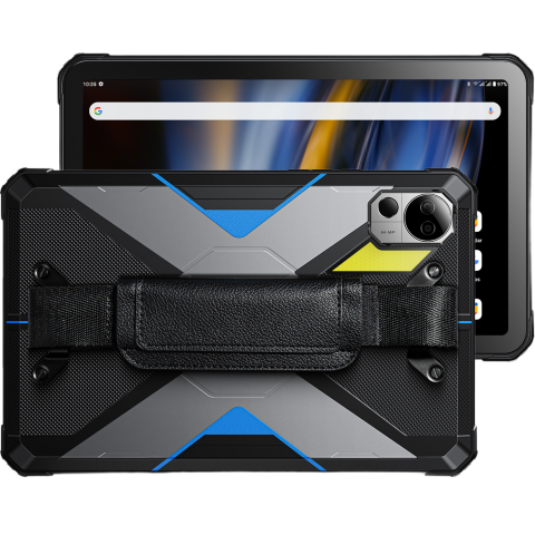 Tableta rugged Fossibot DT2, 4G SIM, WiFi 6, 10.4-inch 2K, Octa-Core,12GB RAM, 256GB, GPS, Stereo, 22000mAh, Android 13, Blue [2]