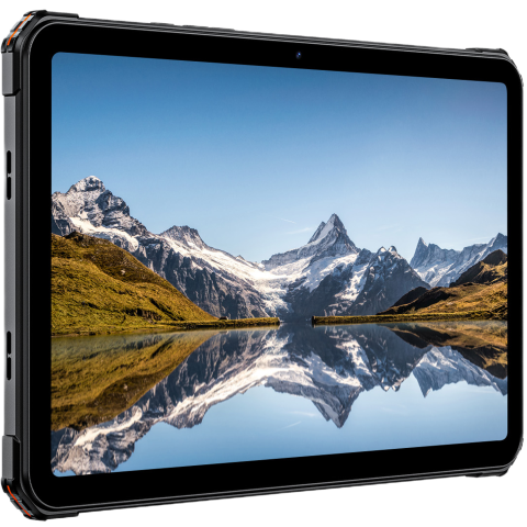 Tableta rugged Fossibot DT1, 4G, WiFi, 10.4-inch FHD+, Octa-Core, 8GB RAM, 256GB, GPS, Camera 48MP + 16MP, 4 Difuzoare, 11000mAh, Android 13, Orange [3]