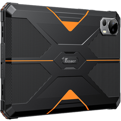 Tableta rugged Fossibot DT1, 4G, WiFi, 10.4-inch FHD+, Octa-Core, 8GB RAM, 256GB, GPS, Camera 48MP + 16MP, 4 Difuzoare, 11000mAh, Android 13, Orange [4]