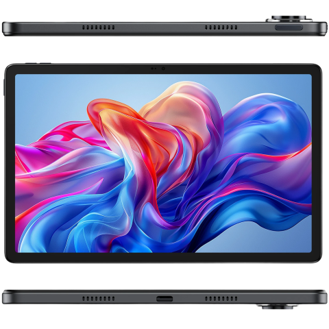 Tableta Fossibot TAB 13 Gray, 4G SIM, Wi-Fi 6, 11.5" FHD 120Hz, Helio G99, 12GB RAM+ 256GB, Camera 50MP + 8MP, GPS, 4 Difuzoare, 8000mAh, Widevine L1, Android 15 [7]
