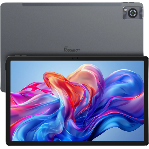 Tableta Fossibot TAB 13 Gray, 4G SIM, Wi-Fi 6, 11.5" FHD 120Hz, Helio G99, 12GB RAM+ 256GB, Camera 50MP + 8MP, GPS, 4 Difuzoare, 8000mAh, Widevine L1, Android 15 [3]