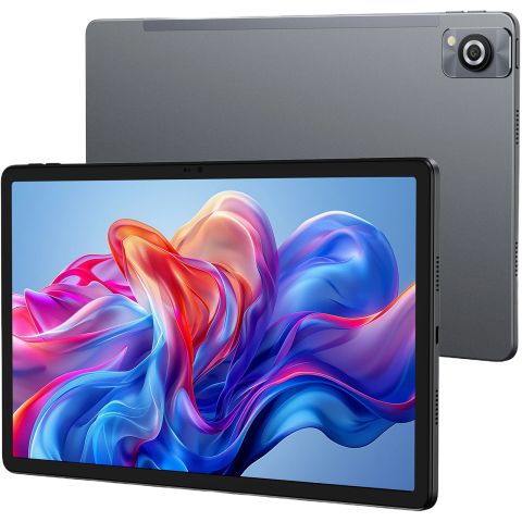 Tableta Fossibot TAB 13 Gray, 4G SIM, Wi-Fi 6, 11.5" FHD 120Hz, Helio G99, 12GB RAM+ 256GB, Camera 50MP + 8MP, GPS, 4 Difuzoare, 8000mAh, Widevine L1, Android 15 [5]