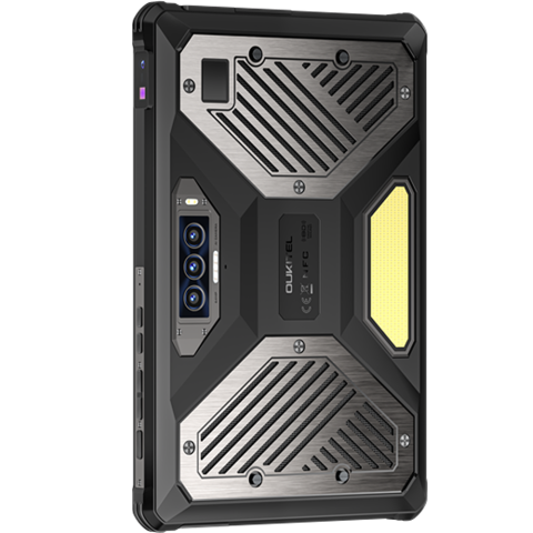 Tableta profesionala Oukitel RT10 Industry, 5G, Wi-Fi, 11" 120Hz, Dimensity 7400X, 12GB RAM, 512GB, NFC, 2D Barcode Scanner SE4710, 12 PogoPins, USB, RS232, RJ45, FAP10, 25000mAh, Android 15 [7]