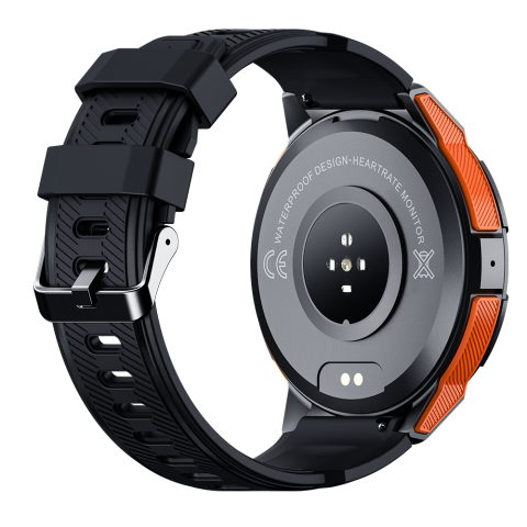 Ceas rugged Oukitel BT10 1.43-inch AMOLED 410mAh 5ATM Waterproof Orange [9]