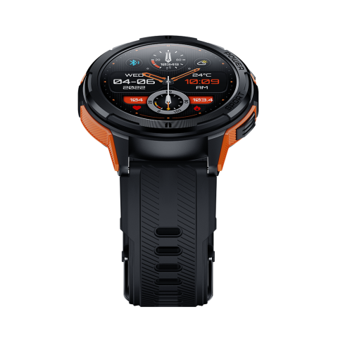 Ceas rugged Oukitel BT10 1.43-inch AMOLED 410mAh 5ATM Waterproof Orange [20]
