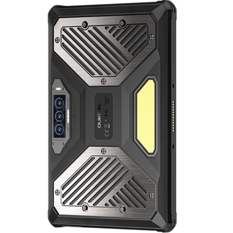 Tableta rugged Oukitel RT10, 5G, Dual SIM, Wi-Fi, 11-inch 120Hz, Dimensity 7400X, 12GB RAM, 512GB, NFC, 25000mAh, Android 15 [1]