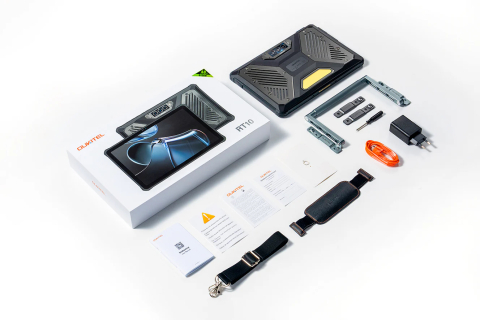 Tableta rugged Oukitel RT10, 5G, Dual SIM, Wi-Fi, 11-inch 120Hz, Dimensity 7400X, 12GB RAM, 512GB, NFC, 25000mAh, Android 15 [12]