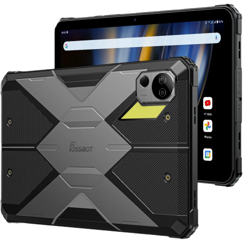 Tableta rugged Fossibot DT2 4G WiFi 6 256GB 10.4-inch 2K GPS Stereo 22000mAh Android 13 [3]