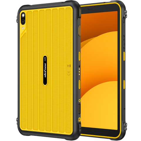 Tablets Ulefone - Rugged Tablet Ulefone RugKing Pad Pro, 4G, Dual SIM + eSIM, WiFi, 8.68" 90Hz, Octa-Core T7250, 8GB RAM, 128GB, Camera 16MP + 8MP, GPS, NFC, Android 16, Yellow