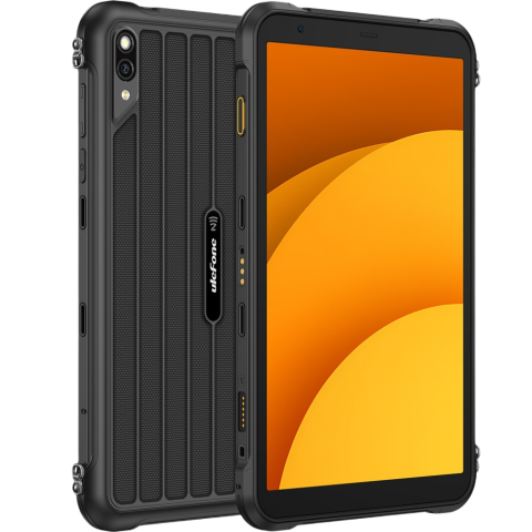 Rugged Tablet Ulefone RugKing Pad Pro, 4G, Dual SIM + eSIM, WiFi, 8.68" 90Hz, Octa-Core T7250, 8GB RAM, 128GB, Camera 16MP + 8MP, GPS, NFC, Android 16, Black [1]