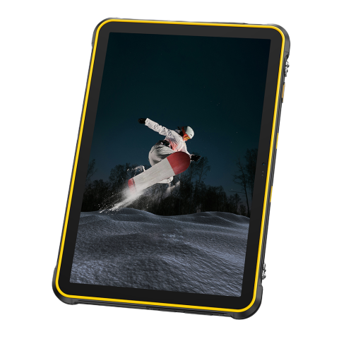 Rugged Tablet Ulefone RugKing Pad 2 Pro, 4G, Dual SIM + eSIM, WiFi, 10.1" 90Hz, Octa-Core T7250, 8GB RAM, 256GB, Camera 48MP + 8MP, GPS, NFC, Android 16, Yellow [22]