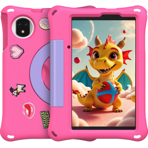Telefoane & Tablete Ulefone - Tableta Ulefone Tab A9 Pro Kids Pink 4G WiFi 8GB RAM 128GB 8.68-inch 90Hz GPS Dual Stereo Speakers Android 15