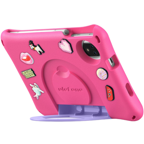 Tableta Ulefone Tab A9 Pro Kids Pink 4G WiFi 8GB RAM 128GB 8.68-inch 90Hz GPS Dual Stereo Speakers Android 15 [6]