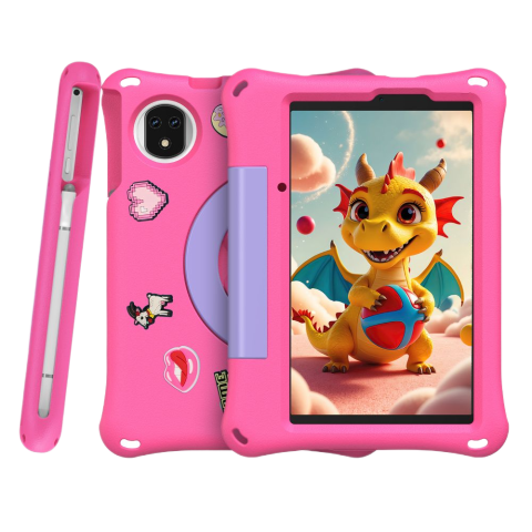 Tableta Ulefone Tab A9 Pro Kids Pink 4G WiFi 8GB RAM 128GB 8.68-inch 90Hz GPS Dual Stereo Speakers Android 15 [13]