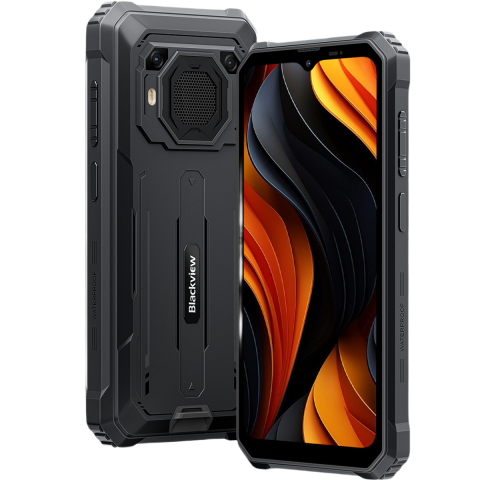 Telefon Blackview BV6200 Plus 4G 8GB RAM + 256GB NFC 11000mAh Android 15 Black [1]