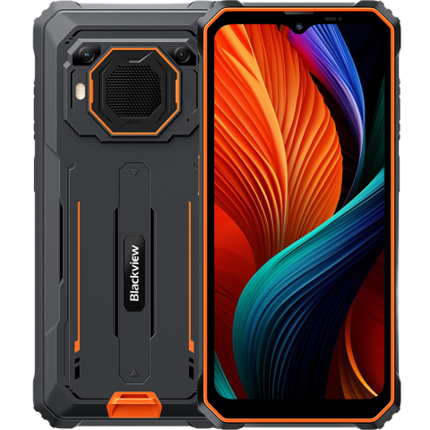 Produse Blackview - Telefon Blackview BV6200 Plus 4G 8GB RAM + 256GB NFC 11000mAh Android 15 Orange