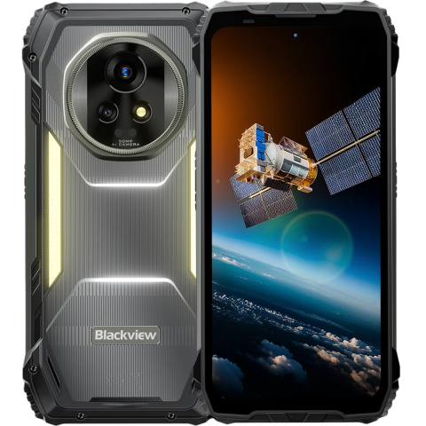 Produse Blackview - Telefon Blackview XPLORE 2 Satellite, 5G, Dual SIM, 6.73" 3K AMOLED 120Hz, Octa-Core MTK Dimensity 8300, 12GB RAM, 256GB, NFC, 20000mAh, 120W, Android 15