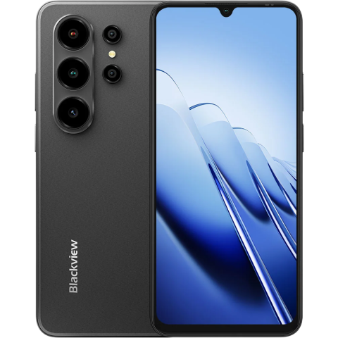 Telefoane Mobile Blackview - Telefon Blackview Wave 10C Black, 4G, Dual SIM, 6.88" HD+ TFT, Quad-Core T310, 4GB RAM, 32GB, 5000mAh, Android 16