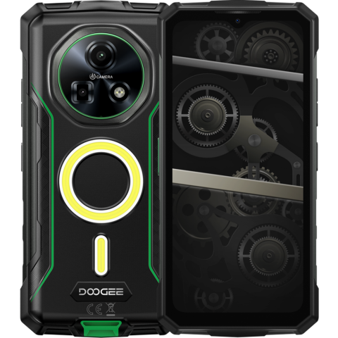 Doogee Fire 5 Ultra, 4G, 6.6" 90Hz, Helio G81, 8GB RAM, 256GB, Dual Lamp Camping 1200lm, NFC, 13000mAh, Android 15 [1]