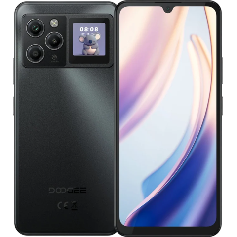 Produse Doogee - Telefon rezistent Doogee M30 Pro Black, 4G, Dual SIM, 6.88" HD+ 120Hz, Octa-Core T7280, 8GB RAM, 256GB, NFC, 64MP + 20MP, 8000mAh, IP68, Android 16