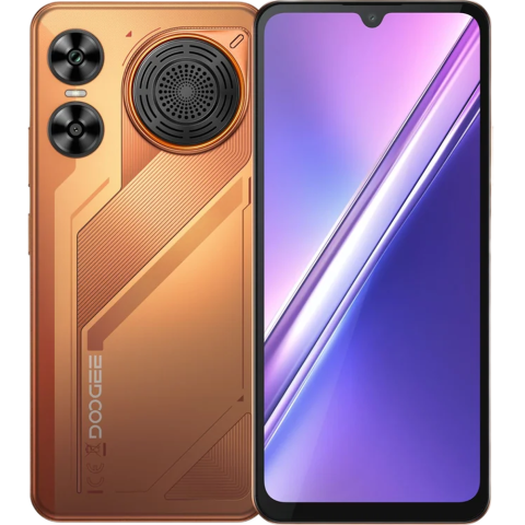 Produse Doogee - Telefon rezistent Doogee M30 Orange, 4G, Dual SIM, 6.88" HD+ 120Hz, Octa-Core T7280, 6GB RAM, 256GB, NFC, 64MP + 20MP, 8000mAh, IP68, Android 16