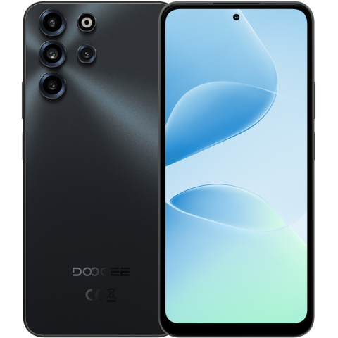 Produse Doogee - Telefon rezistent Doogee B10 Pro Black, 4G, Dual SIM, 6.63" FHD 120Hz, Octa-Core MTK Helio G100, 8GB RAM, 256GB, NFC, 7600mAh, IP68/IP69K, Android 16