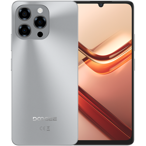 Telefon Doogee Note 58, 4G, Dual SIM, 6.75" HD+ 90Hz, Octa-Core, 6GB RAM, 128 GB, NFC, 6250mAh, Android 16, Natural [1]