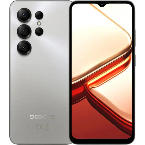 Telefon Doogee Note 56 X, 4G, Octa-Core, 6.56" HD+ 90Hz, 3GB RAM, 64GB, 6150mAh, Android 16, Silver [1]
