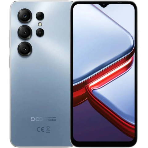 Telefon Doogee Note 56X Pro, 4G, Octa-Core, 6.56" HD+ 90Hz, 4GB RAM, 128GB, NFC, 6150mAh, Android 16, Blue [1]
