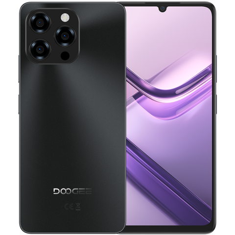Telefoane & Tablete Doogee - Telefon Doogee Note 58 Black 128GB