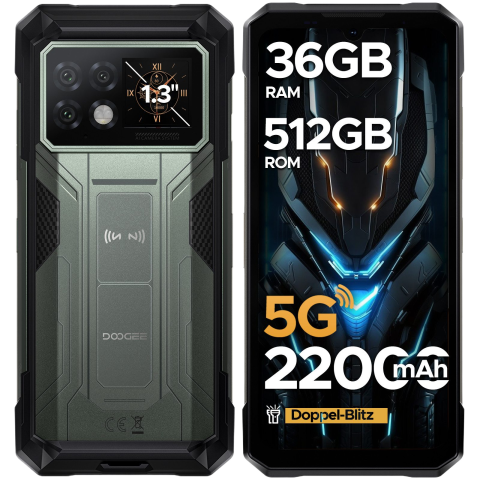 Telefon Doogee S200 Max 5G 512GB 22000mAh Grey [1]