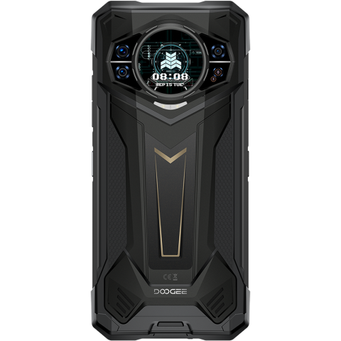 Resigilat telefon Doogee S200 Plus 5G Dual Display 6.72-inch 120Hz IPS + 1.32-inch AMOLED 8-Core Dimensity 7300 12GB + 512GB NFC 10100mAh Android 14 Black [6]