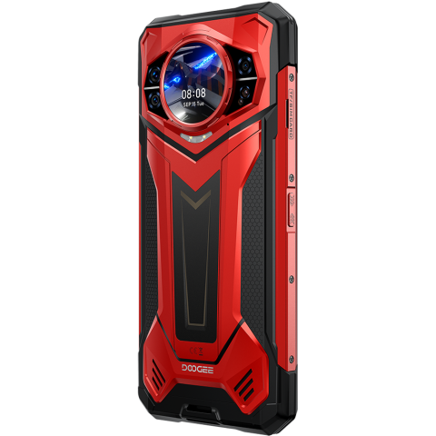 Telefon Doogee S200 Plus 5G Dual Display 6.72-inch 120Hz IPS + 1.32-inch AMOLED 8-Core Dimensity 7300 12GB + 512GB NFC 10100mAh Android 14 Red [9]
