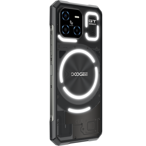 Telefon Doogee Blade GT Ultra 5G Dimensity 7300 512GB 16GB RAM 6.72" IPS 120Hz RGB Light NFC IP68/IP69K Android 14 Black [5]