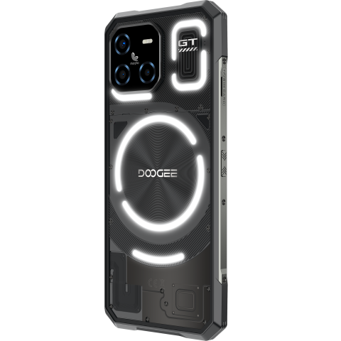 Telefon Doogee Blade GT Ultra 5G Dimensity 7300 512GB 16GB RAM 6.72" IPS 120Hz RGB Light NFC IP68/IP69K Android 14 Black [6]