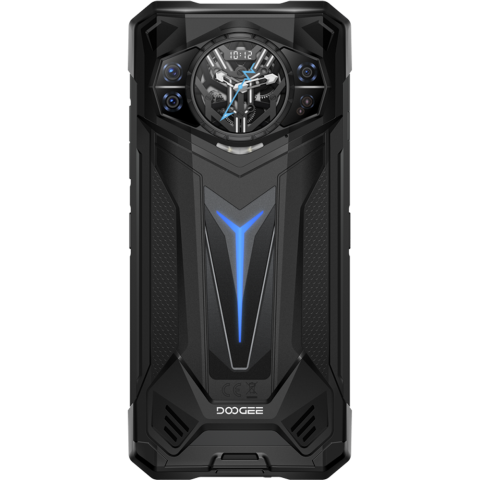 Telefon Doogee S200 Ultra 5G Dimensity 7400 1 TB 6.72" IPS 120Hz/1.32" AMOLED NFC IP68/IP69K Android 15 Black [6]
