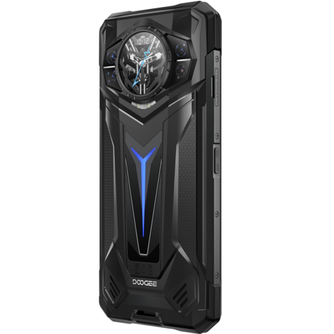 Telefon Doogee S200 Ultra 5G Dimensity 7400 1 TB 6.72" IPS 120Hz/1.32" AMOLED NFC IP68/IP69K Android 15 Black [8]
