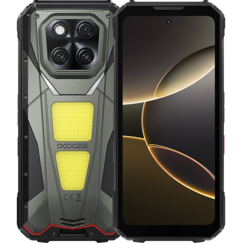 Produse Doogee - Telefon rugged Doogee V Max LR, 5G, 6.78" 120Hz, Dimensity 7300, 16GB RAM, 512GB, NFC, Telemetru Laser 50M, 20500mAh, Android 15