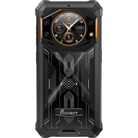 Fossibot F101 Pro 4G Dual SIM 5.45-inch IPS 8-Core Helio P60 8GB RAM + 128GB 10600mAh NFC IP68/IP69K Android 13 Orange [6]