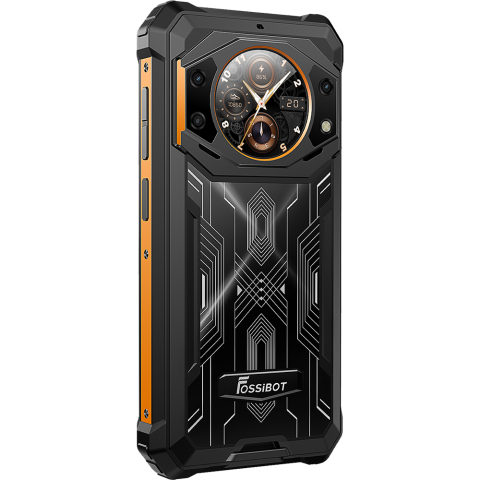 Fossibot F101 Pro 4G Dual SIM 5.45-inch IPS 8-Core Helio P60 8GB RAM + 128GB 10600mAh NFC IP68/IP69K Android 13 Orange [7]