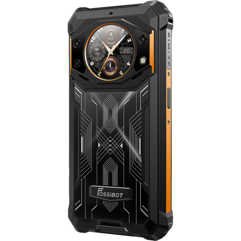 Fossibot F101 Pro 4G Dual SIM 5.45-inch IPS 8-Core Helio P60 8GB RAM + 128GB 10600mAh NFC IP68/IP69K Android 13 Orange [5]