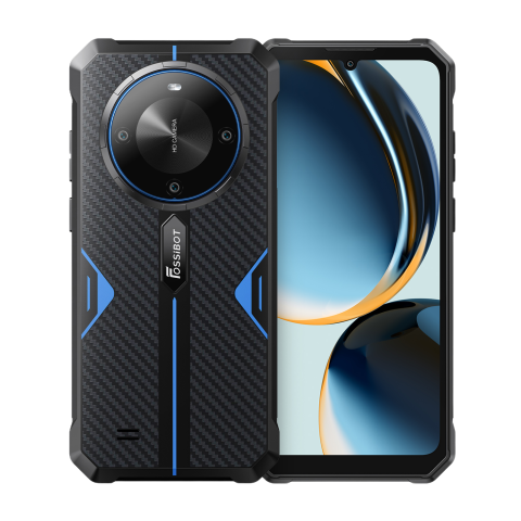 Telefon Fossibot F105 4G 64GB 10300mAh NFC Android 14 Blue [4]