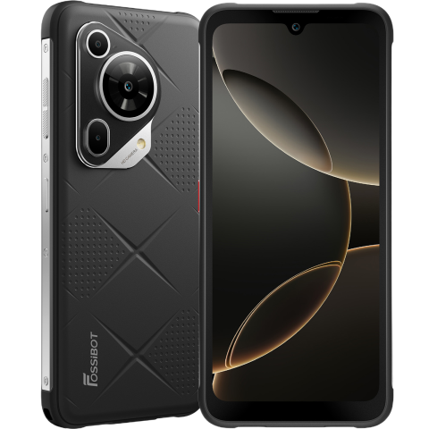 Telefoane & Tablete Fossibot - Telefon Fossibot F112 Pro Slim 5G 256GB 7150mAh NFC Android 14 Black