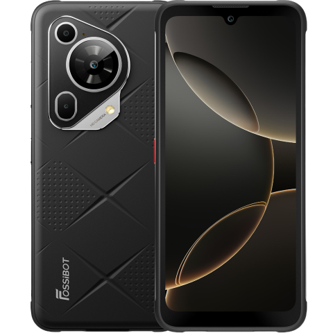 Telefon Fossibot F112 Pro Slim 5G 256GB 7150mAh NFC Android 14 Black [1]